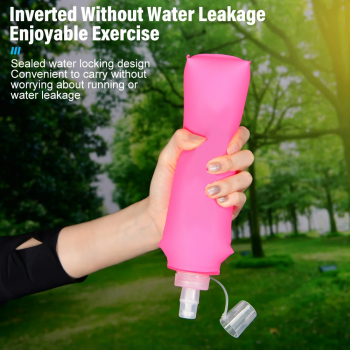 Gambar produk TaffSPORT Botol Minum Soft Flask Foldable Sport Water TPU 250ml - TF-25