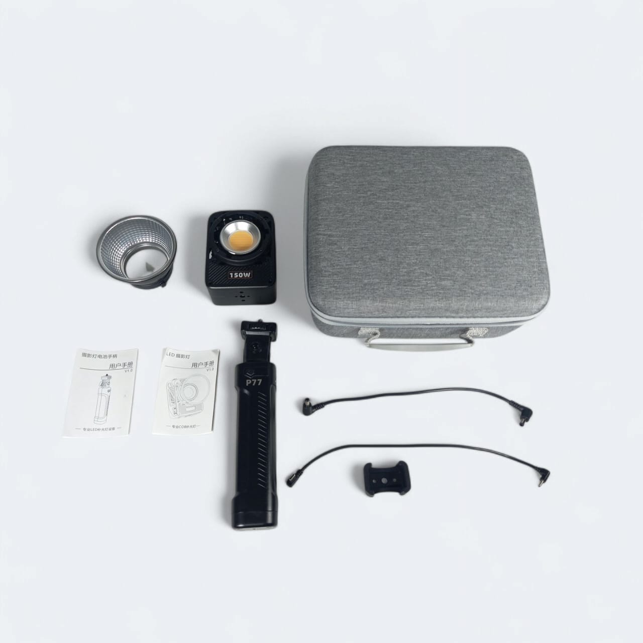 Gambar produk LIYADI Lampu Studio Fotografi COB 3in1 Color TFT 150W with Battery