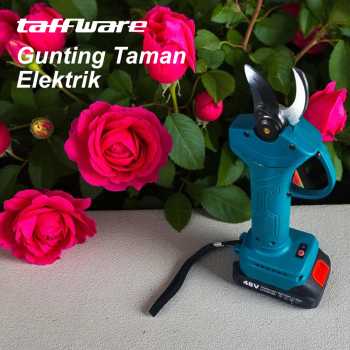 Gambar produk Taffware Gunting Taman Elektrik Pruning Shear Scissors 48Vf 1500mAh - VIO48
