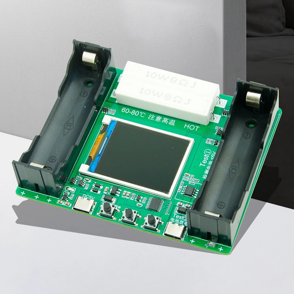 DIYMORE Tester Baterai 18650 LCD Display Single Channel Type C 5V - DIY-100 Gambar produk DIYMORE Tester Baterai 18650 LCD Display Single Channel Type C 5V - DIY-100