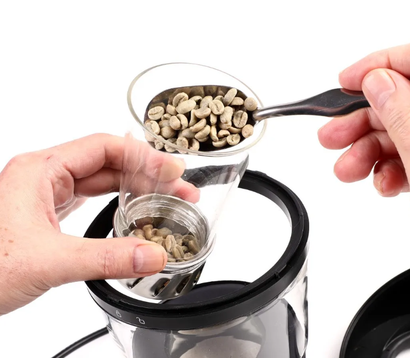Gambar produk FUWODA Mesin Roasting Biji Kopi Sangrai Coffee Bean Roaster Baking 70g - F811