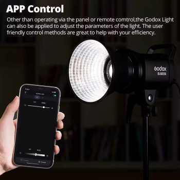 Gambar produk Godox Lampu Studio LED Fill Light 2.4G Wireless Bowens 2800-6500K 75W - SL60IIBi
