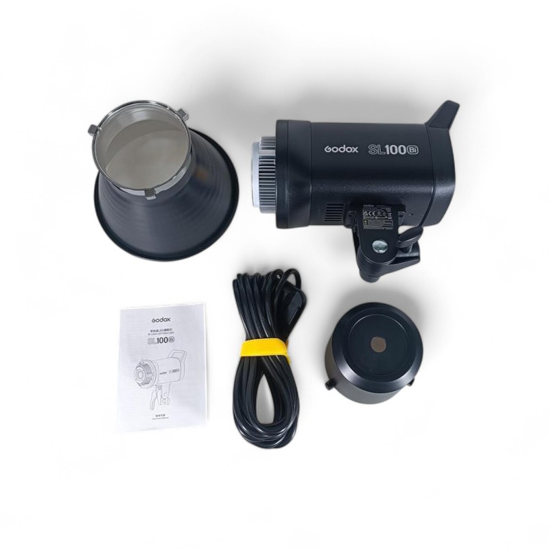 Godox Lampu Studio LED Fill Light Wireless Bowens 2800-6500K 125W - SL100Bi Gambar produk Godox Lampu Studio LED Fill Light Wireless Bowens 2800-6500K 125W - SL100Bi