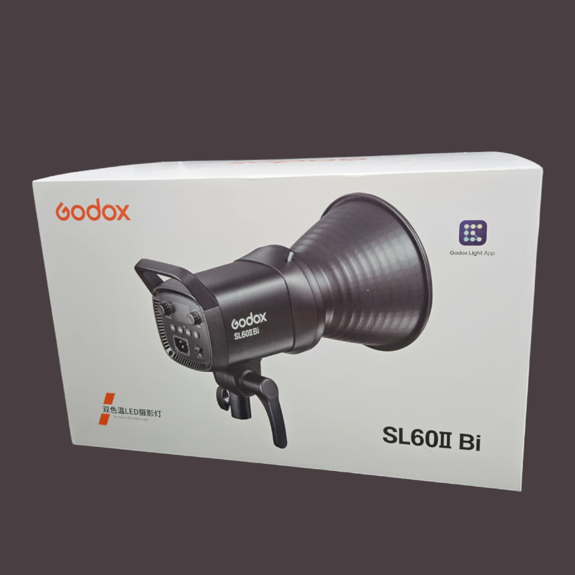 Godox Lampu Studio LED Fill Light 2.4G Wireless Bowens 2800-6500K 75W - SL60IIBi Gambar produk Godox Lampu Studio LED Fill Light 2.4G Wireless Bowens 2800-6500K 75W - SL60IIBi