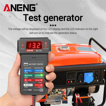 Gambar produk ANENG Tester Aki Mobil Digital Car Battery Indicator 12V with Clamp - BT172