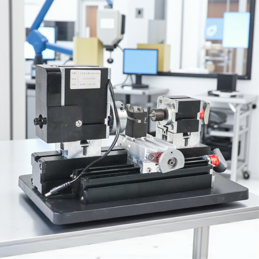 Tool The First Mesin Bubut Mini Lathe Wood Metalworking 60W - TZ20002MG Gambar produk Tool The First Mesin Bubut Mini Lathe Wood Metalworking 60W - TZ20002MG