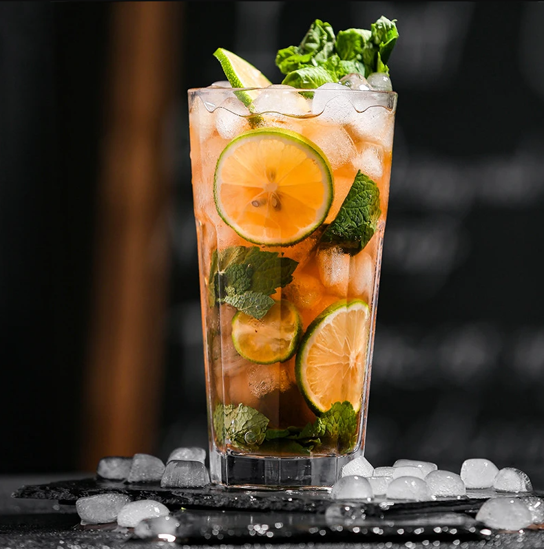 Senno Gelas Kaca Transparan Tahan Panas Kopi Teh Octagonal Drink Glass 375ml - SN501 Gambar produk Senno Gelas Kaca Transparan Tahan Panas Kopi Teh Octagonal Drink Glass 375ml - SN501