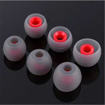 Gambar produk Universal Eartips Earbuds Silicone Gel Tip Replacement 3 Size