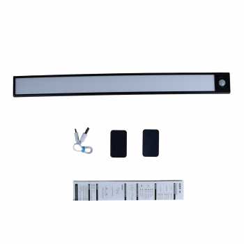 YIJUN Lampu LED Ultra Thin Motion Sensor Cabinet Light 3in1 Color 40cm - L1005 Gambar produk YIJUN Lampu LED Ultra Thin Motion Sensor Cabinet Light 3in1 Color 40cm - L1005