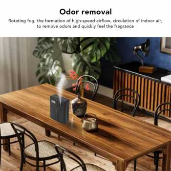 Gambar produk KUFOO Diffuser Essential Oil Aromatherapy Bluetooth LCD Display 200ml - KF-200