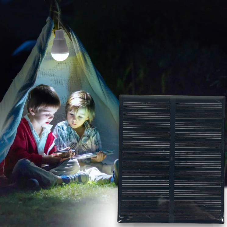 Gambar produk SUNYIMA Solar Panel Mini Power Generation Panels Polycrystalline 1W 2V - SN3