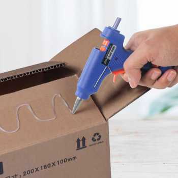 Gambar produk JOT Hot Melt Glue Gun Heating Tool Pistol Lem Tembak Panas 20W - QT-302