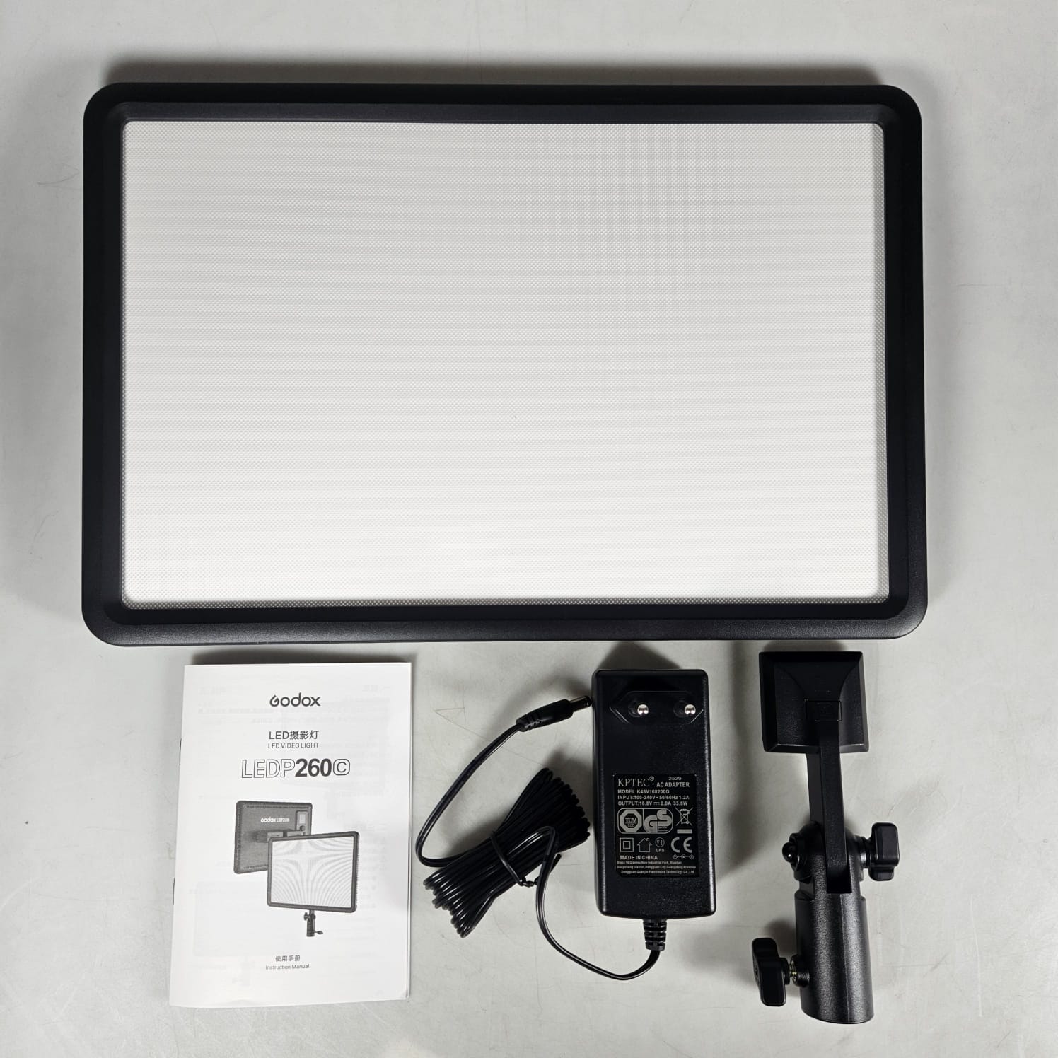 Godox Lampu Studio Fill Light Dimmable 3in1 Color Lamp Panel 30W - LEDP260C Gambar produk Godox Lampu Studio Fill Light Dimmable 3in1 Color Lamp Panel 30W - LEDP260C