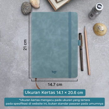 Gambar produk Toddi Buku Jurnal Hardcover Notebook Diary 200 Halaman Lined A5 - LXY0133