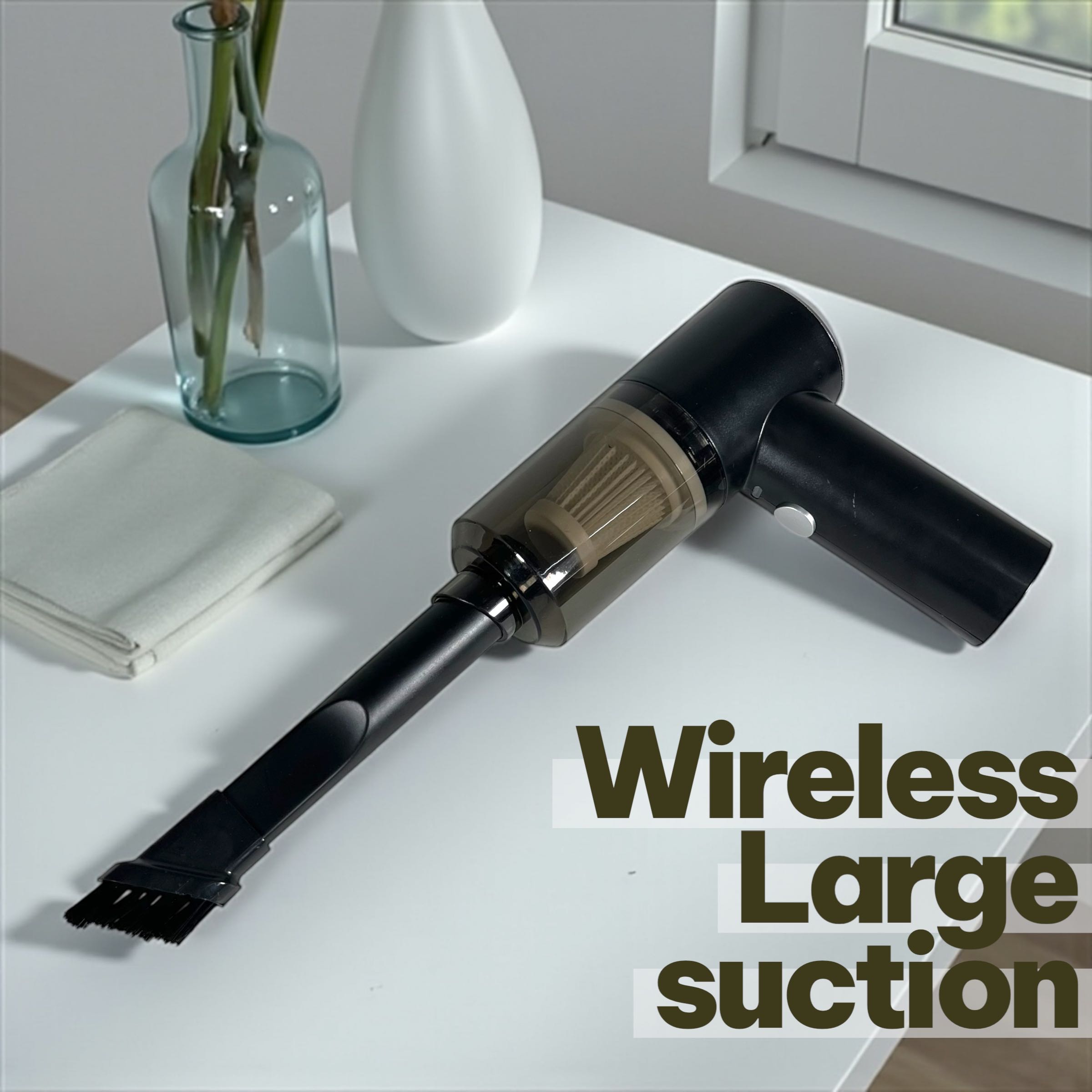 Gambar produk Aiboduo Penyedot Debu Handheld Mobil Wireless Vacuum Cleaner 45W - ULC14