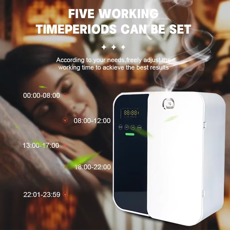 Gambar produk MIVM Diffuser Essential Oil Aromatherapy Bluetooth LCD Display 500ml - MV-50