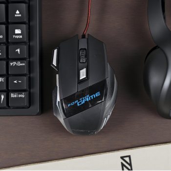 Gambar produk YXLM Gaming Mouse Wired 7 Tombol LED USB 2.0 RGB 2400 DPI - G6