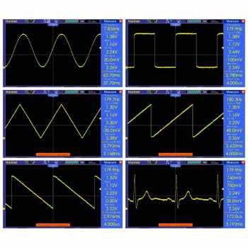 Gambar produk Meterk Signal Generator Sine Triangle Square Waves 1.8 Inch 1000mAh - FG-300