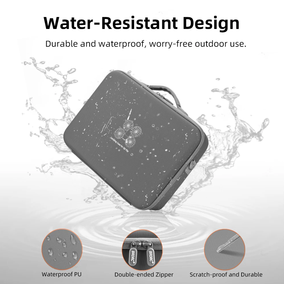ALLOYSEED Tas Drone Shoulder Bag Protect Case Waterproof for DJI Flip - FJ20 Gambar produk ALLOYSEED Tas Drone Shoulder Bag Protect Case Waterproof for DJI Flip - FJ20