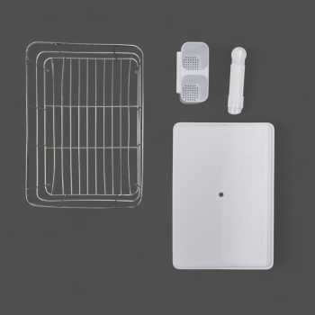 Gambar produk Chosmo Rak Piring Dapur Kitchen Storage Drying Rack Single Layer Big - DR45