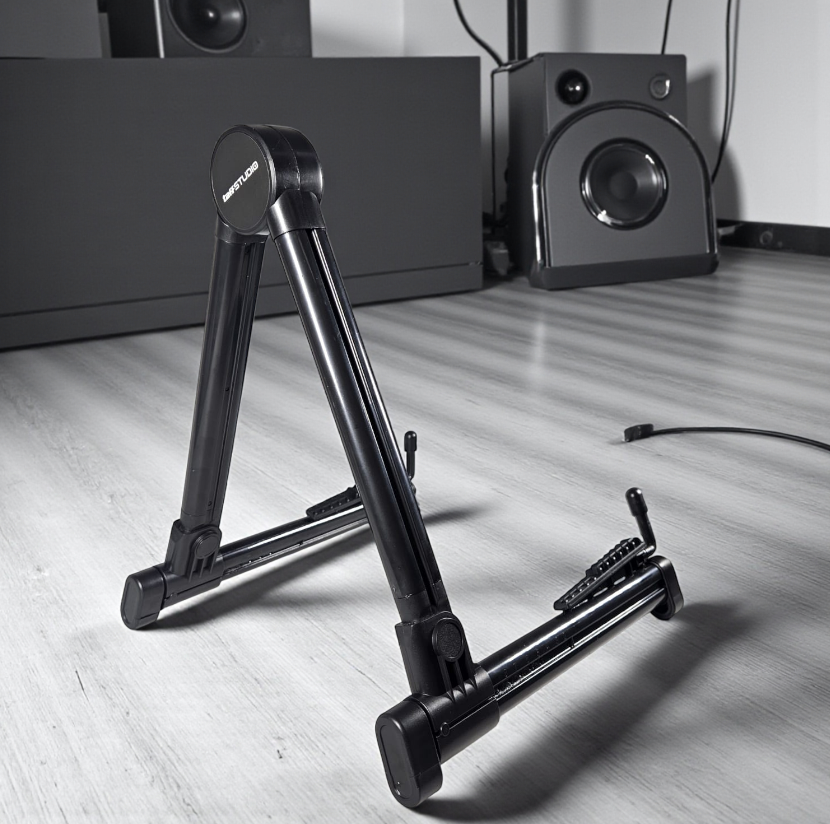Gambar produk TaffSTUDIO Stand Gitar Lipat Portable Foldable Guitar Akustik Holder - GT223