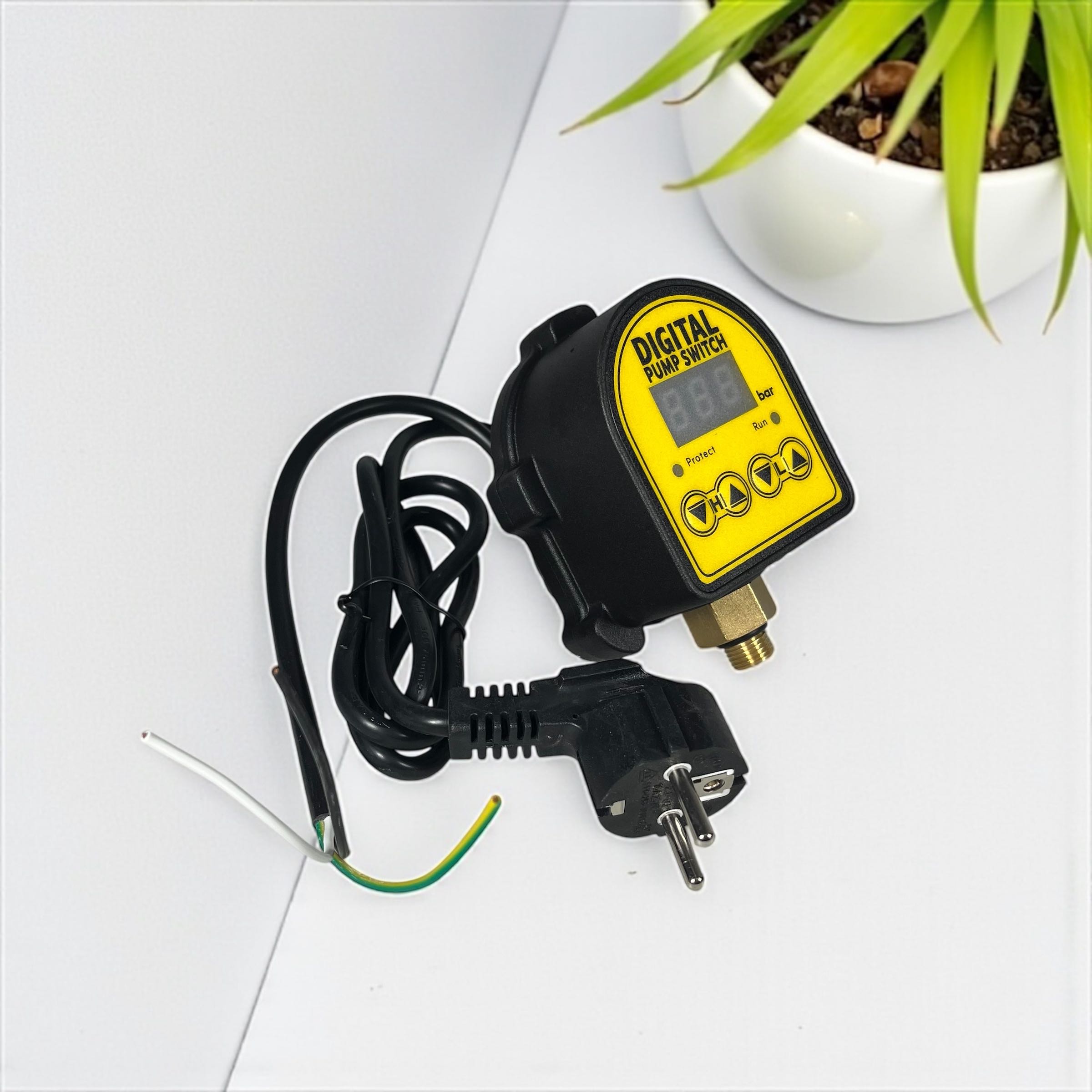 AQUALIN Pengatur Pompa Air Digital Automatic Pump Switch Pressure 220V - YRK-01 Gambar produk AQUALIN Pengatur Pompa Air Digital Automatic Pump Switch Pressure 220V - YRK-01