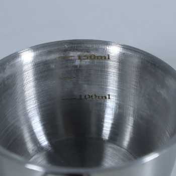 Gambar produk HARKO Panci Susu Mini Sauce Pan Stainless Steel 410 Dual Drainage 150ml - HK1