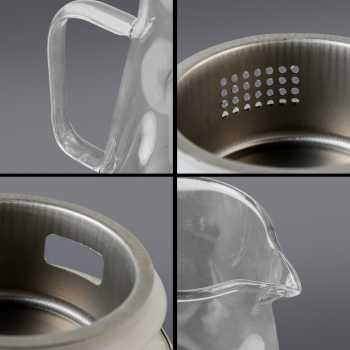 Gambar produk One Two Cups Teko Pitcher Kaca Tahan Panas Api Water Jug 1.9L - SL330