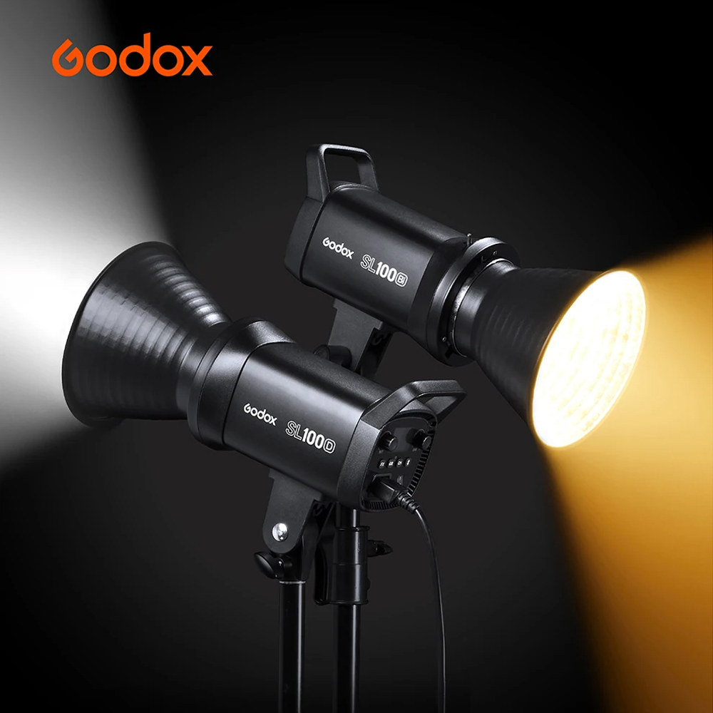 Gambar produk Godox Lampu Studio LED Fill Light Wireless Control 2800-6500K 100W - SL100Bi