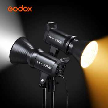 Gambar produk Godox Lampu Studio LED Fill Light Wireless Control 2800-6500K 100W - SL100Bi