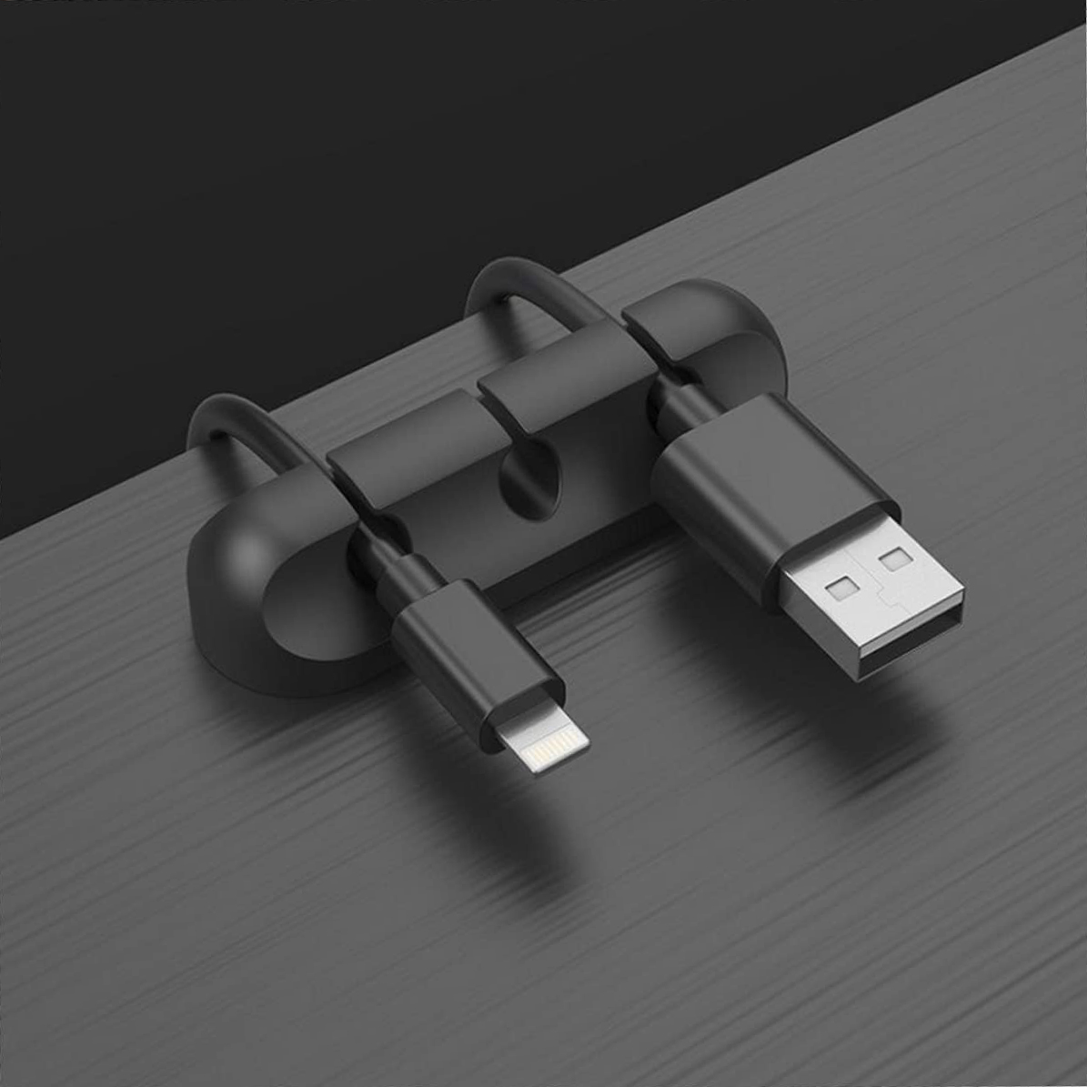 Striveday Klip Kabel Adhesive Organizer Silicone Cable Clip 3 Slot - KR-8006 Gambar produk Striveday Klip Kabel Adhesive Organizer Silicone Cable Clip 3 Slot - KR-8006