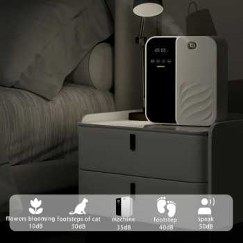 Gambar produk MIVM Diffuser Essential Oil Aromatherapy Bluetooth LCD Display 500ml - MV-50