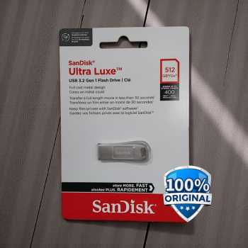 Gambar produk SanDisk Ultra Luxe Flashdisk USB 3.2 Gen 1 512GB - SDCZ74