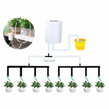 Arulla Alat Penyiram Tanaman Otomatis Timer Flower Watering 8 Head - AR8H