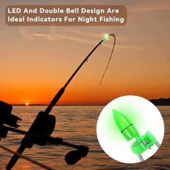 Gambar produk LUMOIS Lampu Pancing Joran Lonceng LED Luminous Fishing Bell - LM-10