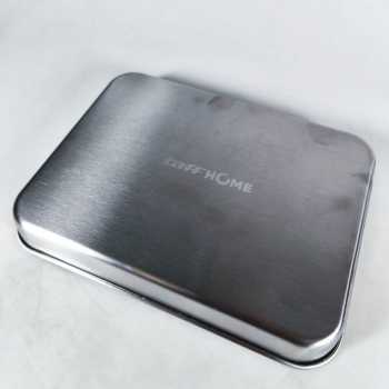 Gambar produk TaffHOME Nampan Stainless Steel Oil Filter Tray Barbecue S - T-22