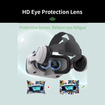 Gambar produk Shinecon VR Box 3D IMAX Screen Virtual Reality Glasses With Headphone - SC-G15E