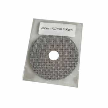 Gambar produk TIAJI Puck Screen Portafilter Espresso Machine 150 Micron 1.7mm Thick 51mm - TJ-150