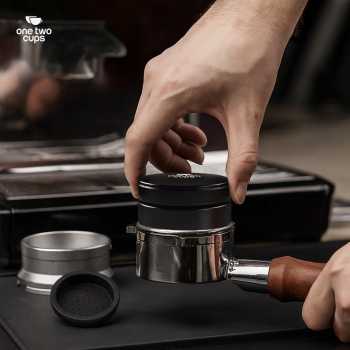 Gambar produk One Two Cups Tamper Kopi Triangle Press Coffee Powder Stainless Steel 58mm - 3153
