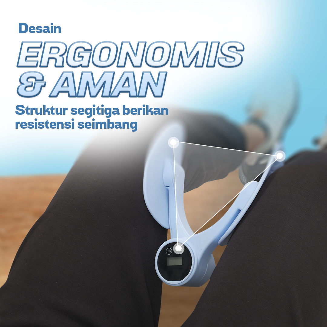 AIXI Hip Trainer Alat Fitness Senam Kegel Counter Kalori Versi Baterai - AX36 Gambar produk AIXI Hip Trainer Alat Fitness Senam Kegel Counter Kalori Versi Baterai - AX36