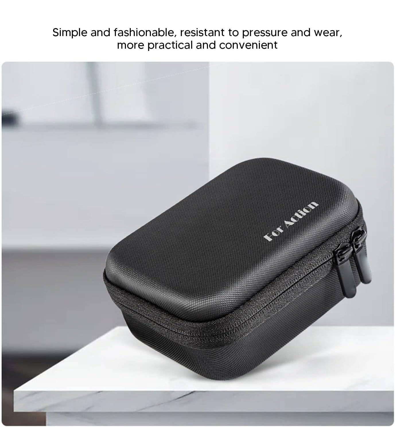 Tas Kamera Aksi DJI Osmo 3/4/5 Pro Hard Shell Action Storage Bag - ST-345 Gambar produk Tas Kamera Aksi DJI Osmo 3/4/5 Pro Hard Shell Action Storage Bag - ST-345