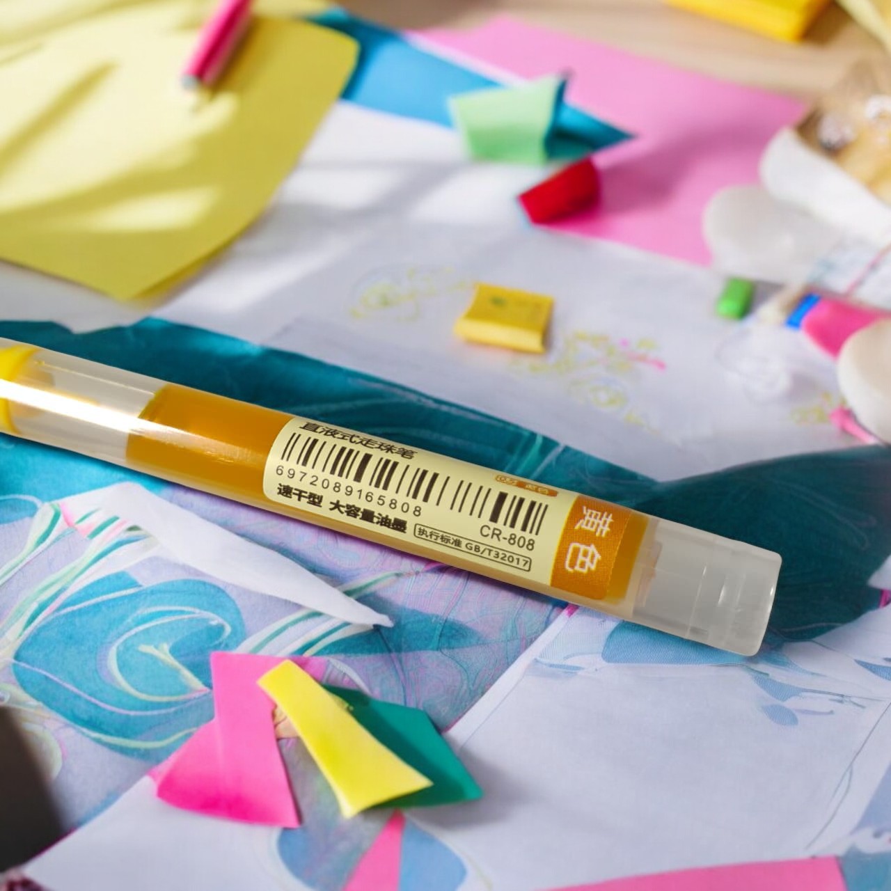 Gambar produk Xuanxuan Pulpen Bolpen Warna Warni Color Ballpoint Gel Pen 0.5mm 10PCS - XX633