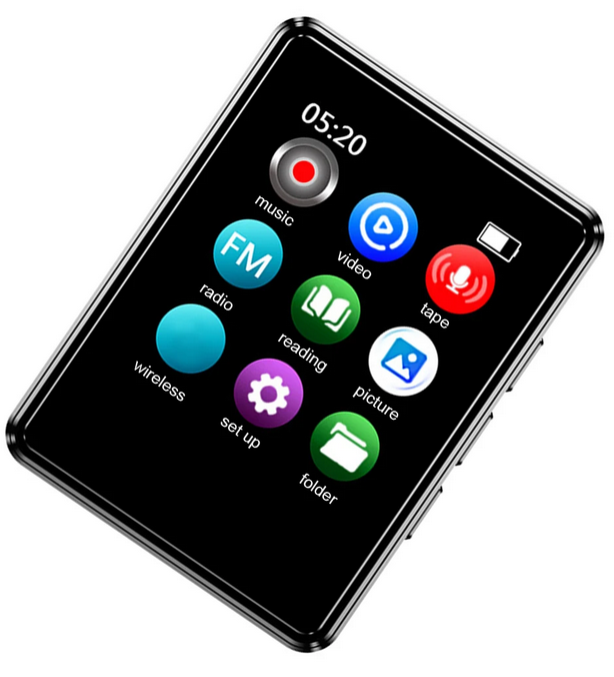 Gambar produk KAMIMA MP3 Digital Audio Player Bluetooth 5.0 HiFi Touchscreen - KM-50