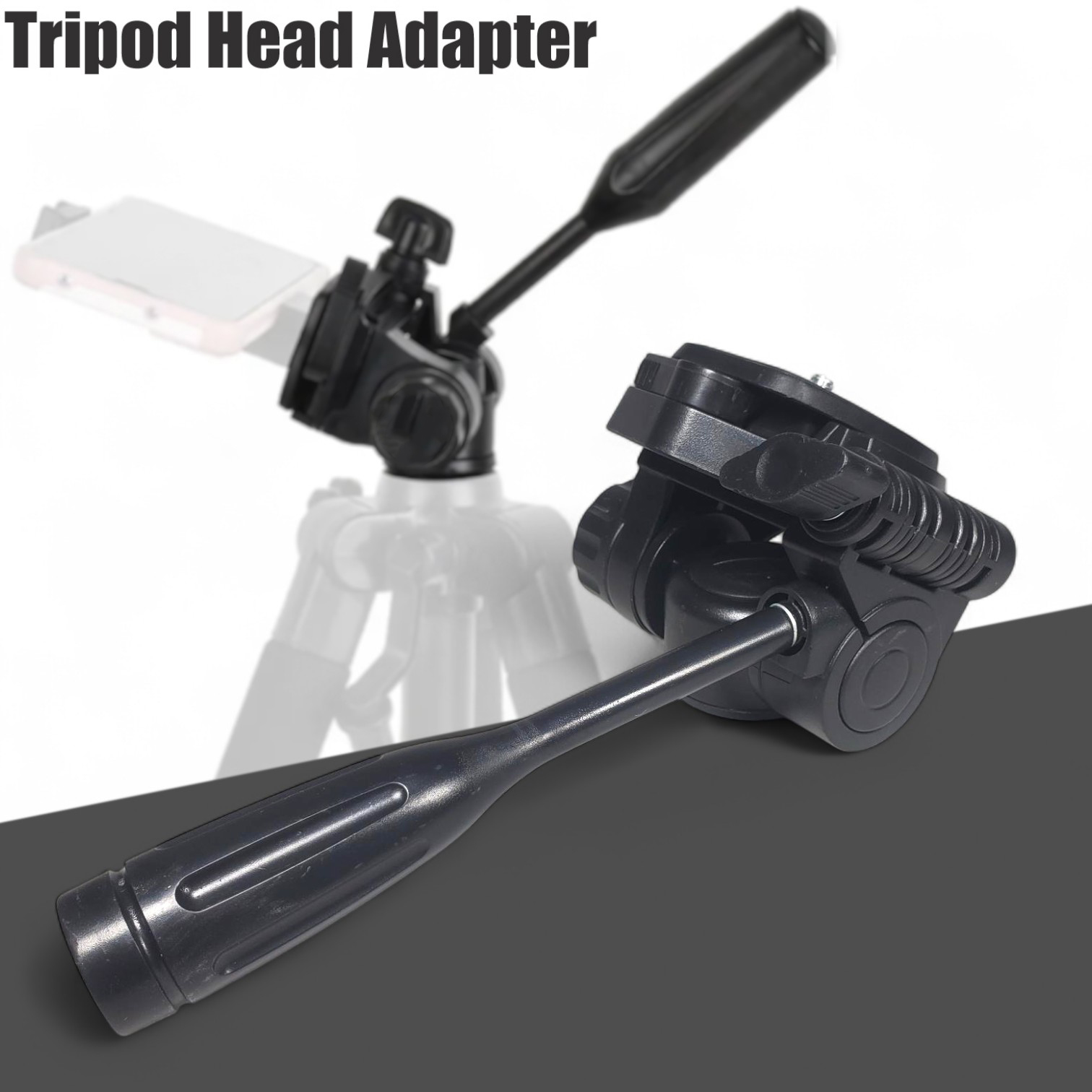 FEICHAO Tripod Head Adapter Level Meter Plate Handheld - FC975 Gambar produk FEICHAO Tripod Head Adapter Level Meter Plate Handheld - FC975