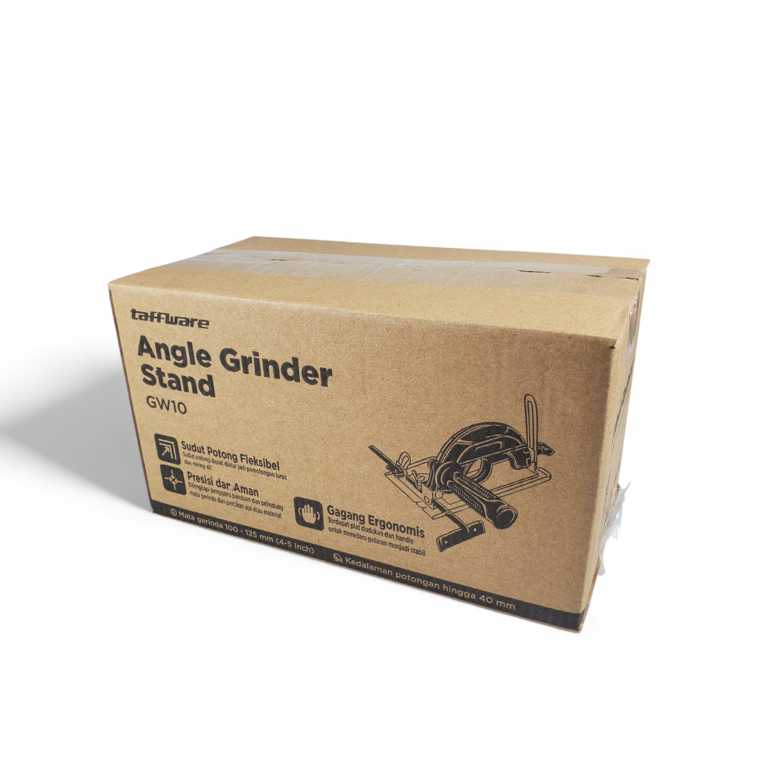 Gambar produk Taffware Stand Gerinda Tangan Adjustable 45 Bevel Saw Blade 100-125mm - GW10