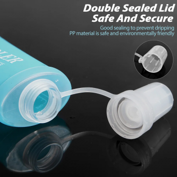 TaffSPORT Botol Minum Soft Flask Foldable Sport Water TPU 500 ml - TF009 Gambar produk TaffSPORT Botol Minum Soft Flask Foldable Sport Water TPU 500 ml - TF009