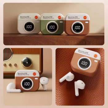 HUOMTONG Earphone Bluetooth 5.4 TWS In Ear Noise Cancellation 180mAh - HM05