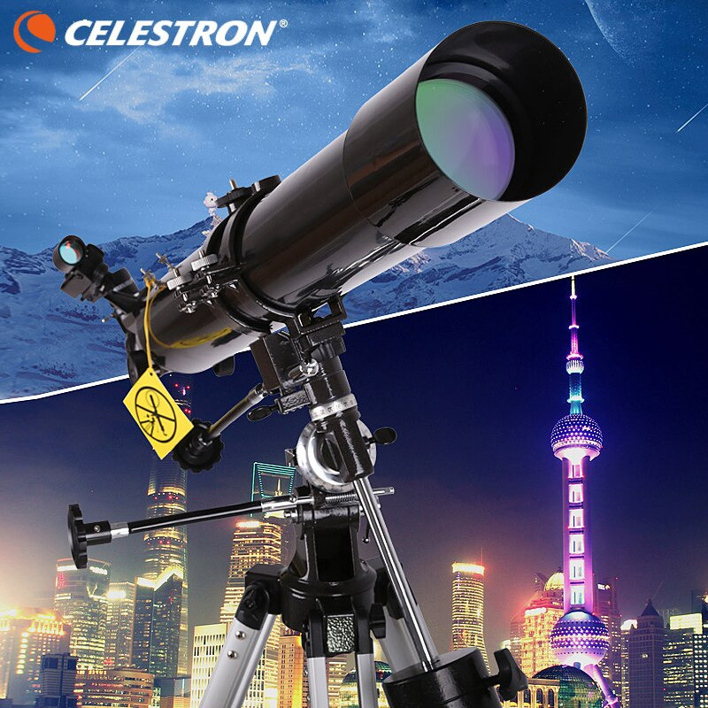 CELESTRON Powerseeker Astronomical Telescope Teropong 80mm - 80EQ Gambar produk CELESTRON Powerseeker Astronomical Telescope Teropong 80mm - 80EQ