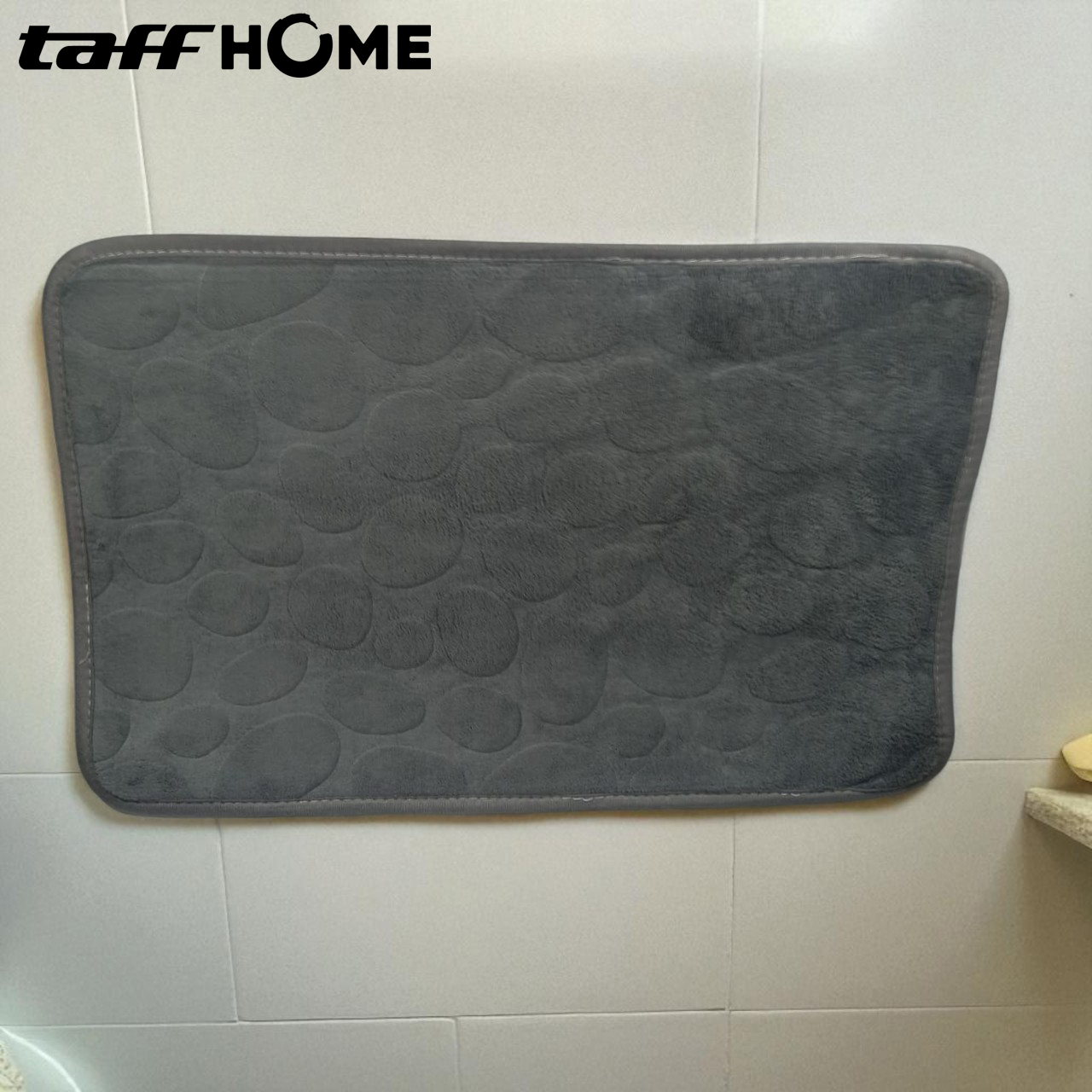 TaffHOME Keset Kamar Mandi Cobble Stone Super Absorbent 60x40cm - Jn39 Gambar produk TaffHOME Keset Kamar Mandi Cobble Stone Super Absorbent 60x40cm - Jn39