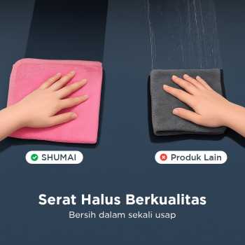 Gambar produk SHUMAI Kain Lap Microfiber Mobil Cleaning Towel Soft High Absorption 30x70cm - SH3
